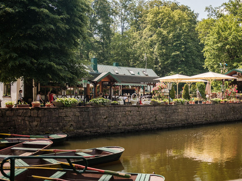 Gondelteich an der Buschmühle Oberau