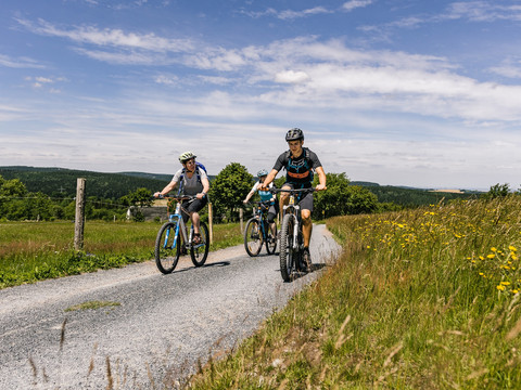 Radfahren in der Urlaubsregion Altenberg