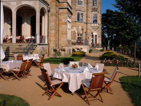 Terrasse Schloss