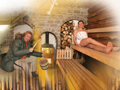 Thomas Gottschalk / Sauna