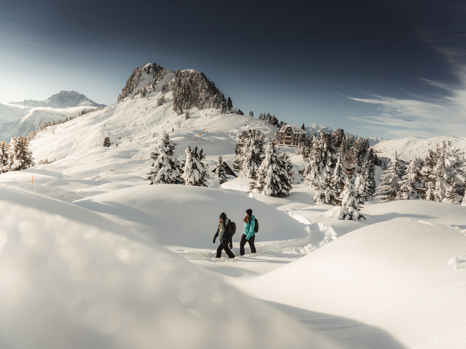 Winterwanderweg Moosfluh - Riederalp