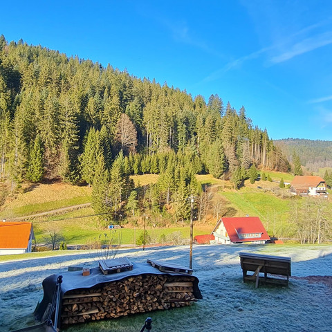 Blick aus dem Schafzimmer