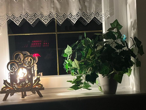 Weihnachtliches Fenster