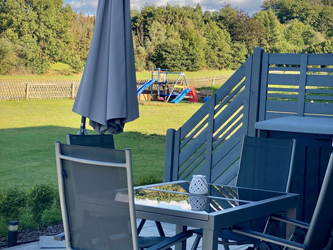 Blick zum Spielplatz