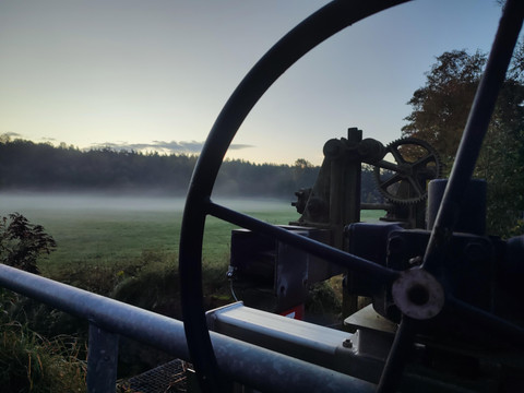 Blick Hofwiese - Herbst