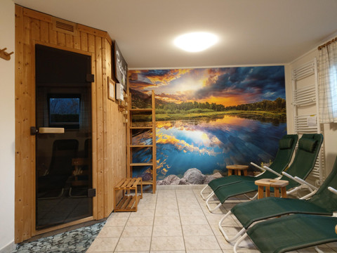 Sauna mit Ruheraum