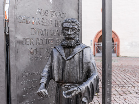 Lutherdenkmal in Borna