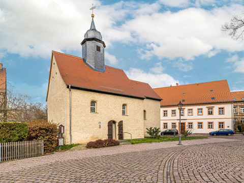 Emmauskirche Borna am Lutherweg Sachsen