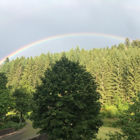 Fewo Schönmünzblick, Ausblick Richtung Osten, Heid