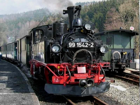 Ferienhaus Karin- Die Fichtelbergbahn