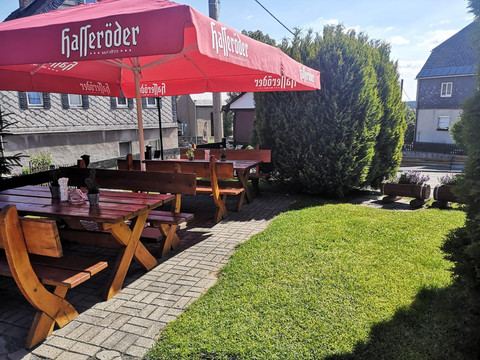 Unser gemütlicher Biergarten