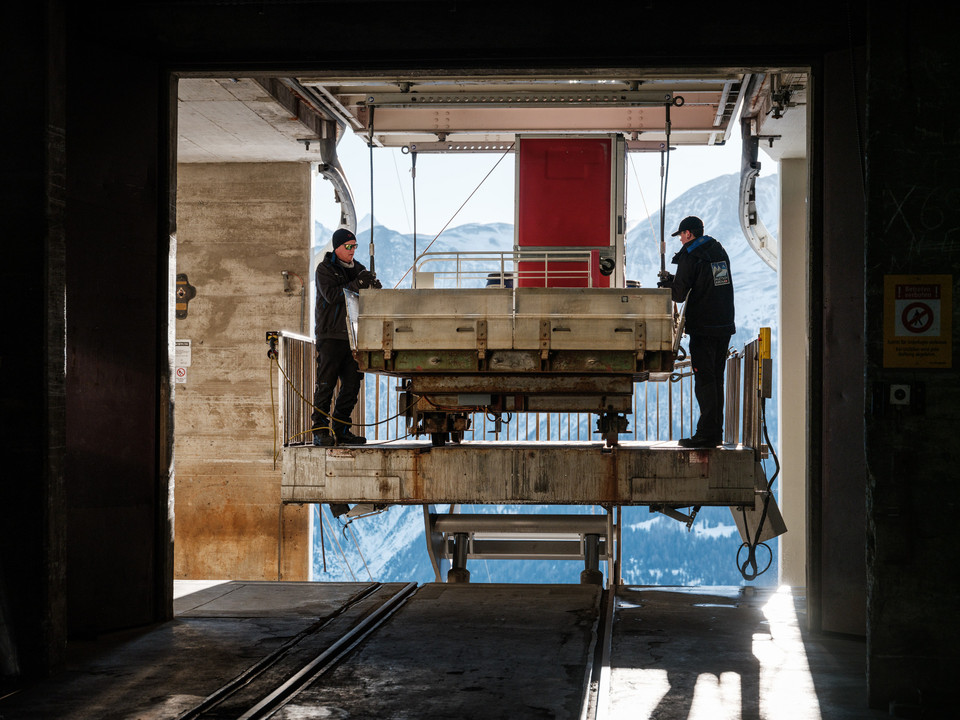 Güterhalle Bergstation Bettmeralp