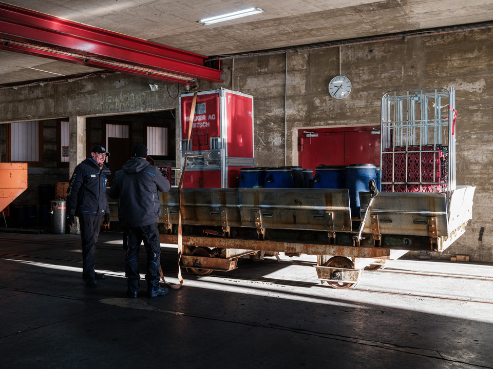 Güterhalle Bergstation Bettmeralp