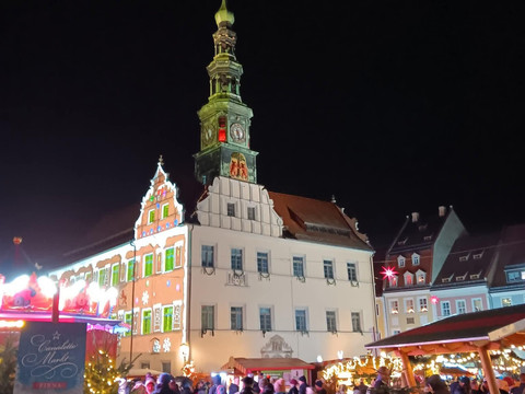 Canalettomarkt - Rathaus Pirna