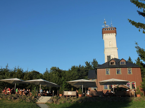 Biergarten am Hausberg Pöhlberg