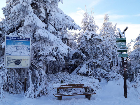 Winteridylle im Erzgebirge