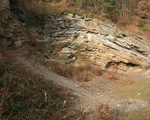 Bergfreiheiter Welle im Spätherbst