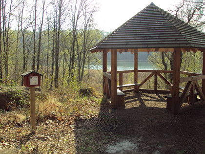 Schutzhütte und Stempelstelle am Reihersee bei Salzgitter-Gebhardshagen