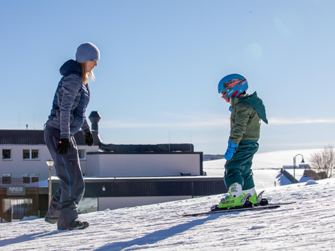 Skikindergarten direkt am Resort
