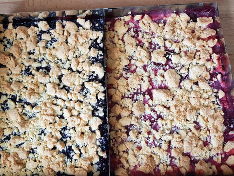 Hausgebackener Obstkuchen