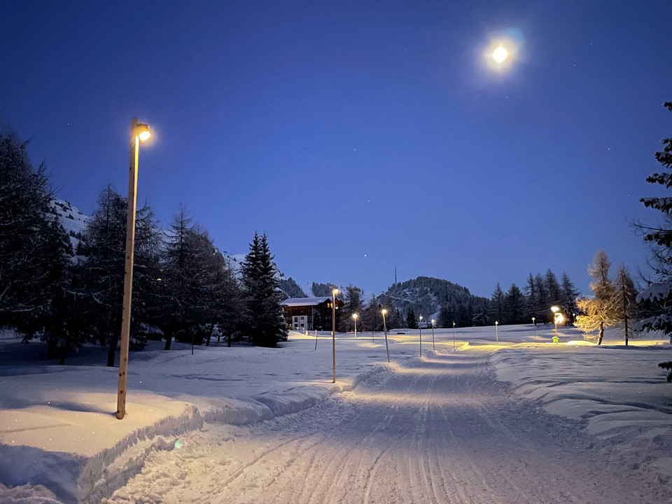 Lichterweg Riederalp in der Aletsch Arena Lichterweg Riederalp in der Aletsch Arena