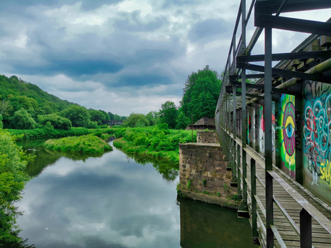 Muldenbrücke bei Penna