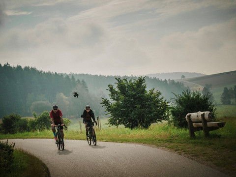 Gravelbiken im Erzgebirge