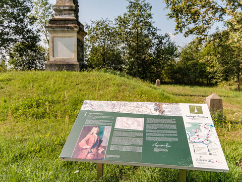 Lustlager Schautafel 1 am Start