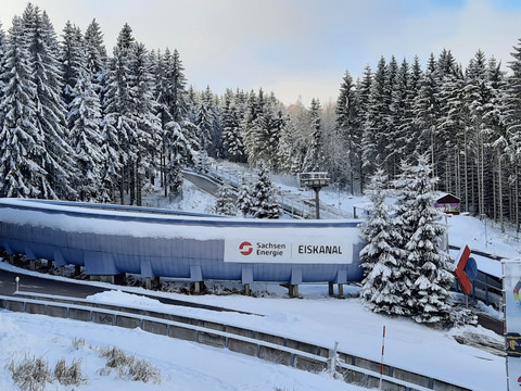 Rennschlitten- und Bobbahn Altenberg