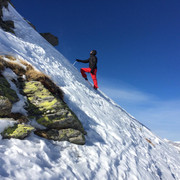 Zum Gpifelgrat des Tochuhorns