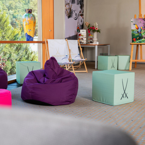 Kreativbestuhlung im Vortragsraum