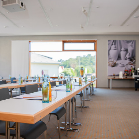 Parlamentbestuhlung im Vortragsraum