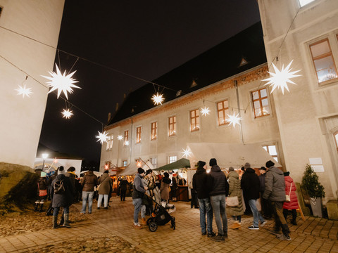 Schloss Schwarzenberg zum Schwarzenberger Weihnachtsmarkt