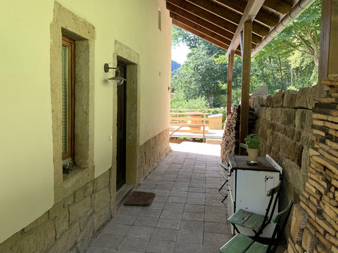 Eingangbereich zum Haus