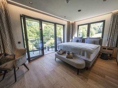 Hotel & Spa Suiten FreiWerk in Stolberg- Private Spa Suiten - Schlafzimmer