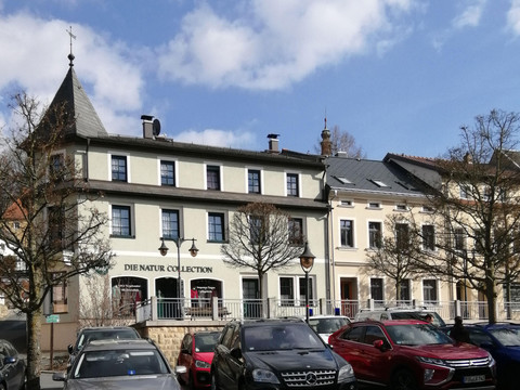 In diesem Haus befindet sich die Ferienwohnung