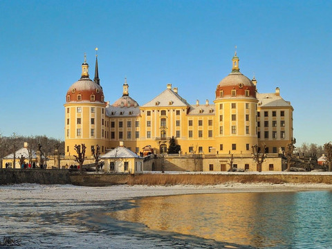 Schloss im Winter