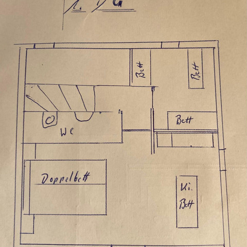 Grundriss Ferienhaus 2