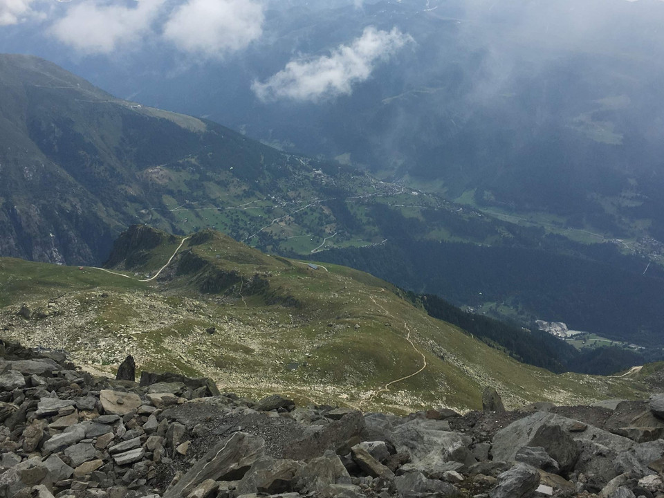 Wanderung vom Eggishorn via Märjelensee zur Fiescheralp
