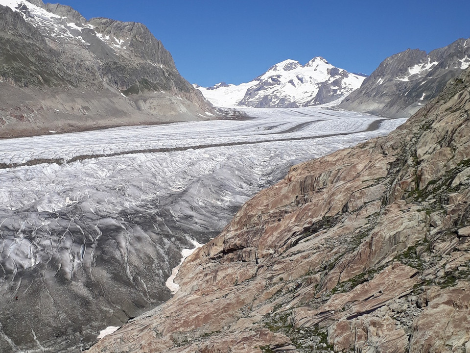 Der Grosse Aletschgletscher, Rundwanderung Bettmerhorn - Märjelensee - Bettmeralp