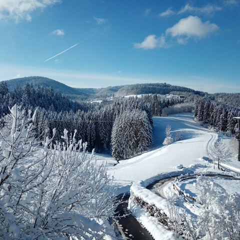Ausblick aus der Ferienwohnung