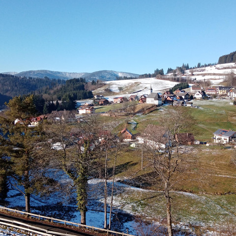 Ausblick auf Schwarzenberg