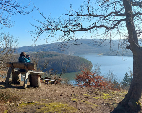 Bank mit Aussicht