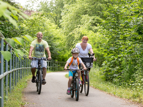Chemnitztalradweg bei Markersdorf