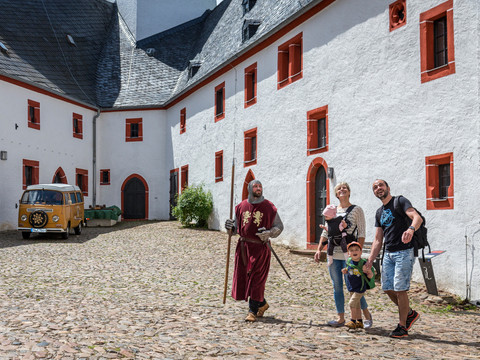 Schloss Rochsburg, Innenhof