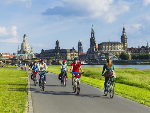 Elberadweg in Dresden_Dessau-Schmilka