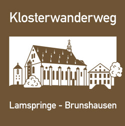 Wegemarkierung Klosterwanderweg