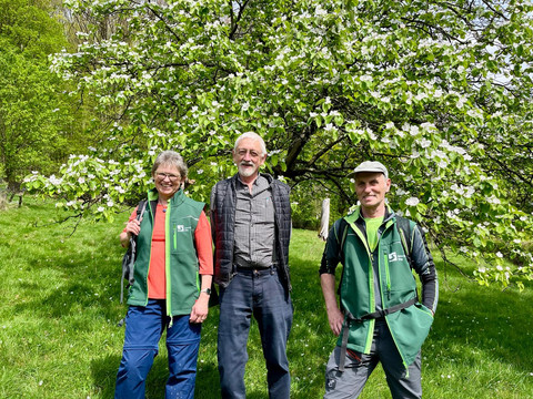 Peter und Angelika Klein sowie Ulrich Henders