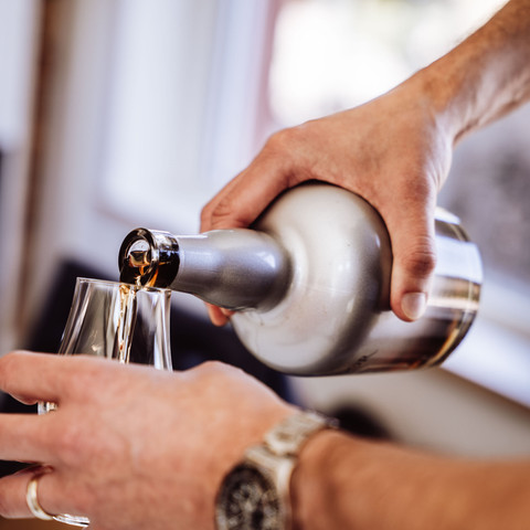 Exklusives Erlebnis Rum Schokolade Degustation Rumflasche Glas Exklusives Erlebnis Rum Schokolade Degustation Rumflasche Glas