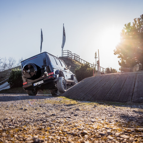 Mercedes-Benz Offroad Parcours The Rock! G Klasse Mercedes-Benz Offroad Parcours The Rock! G Klasse